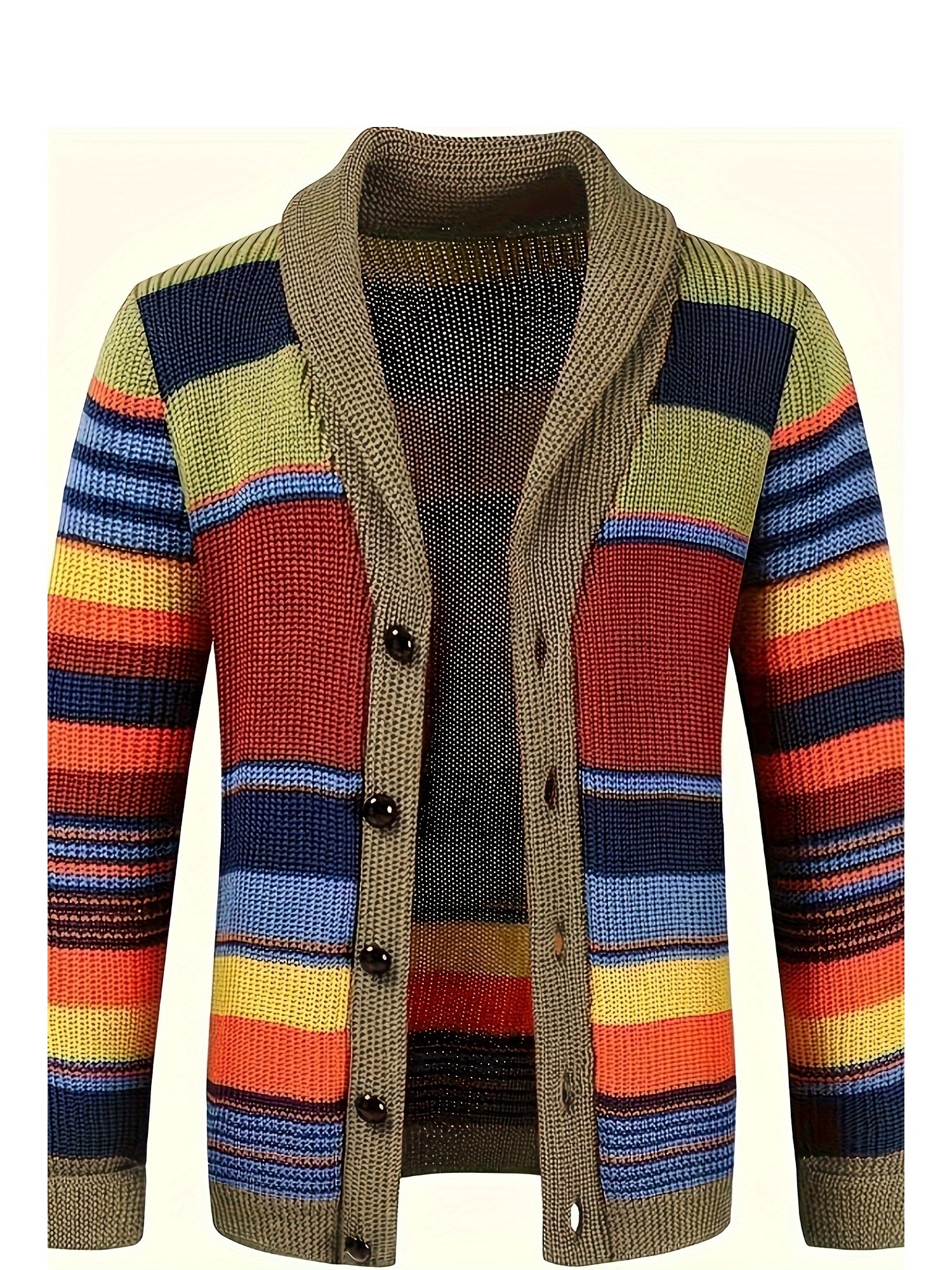 Gilet Homme Grande Taille Ouvert Devant Sans Boutons Cardigan Long Automne Hiver