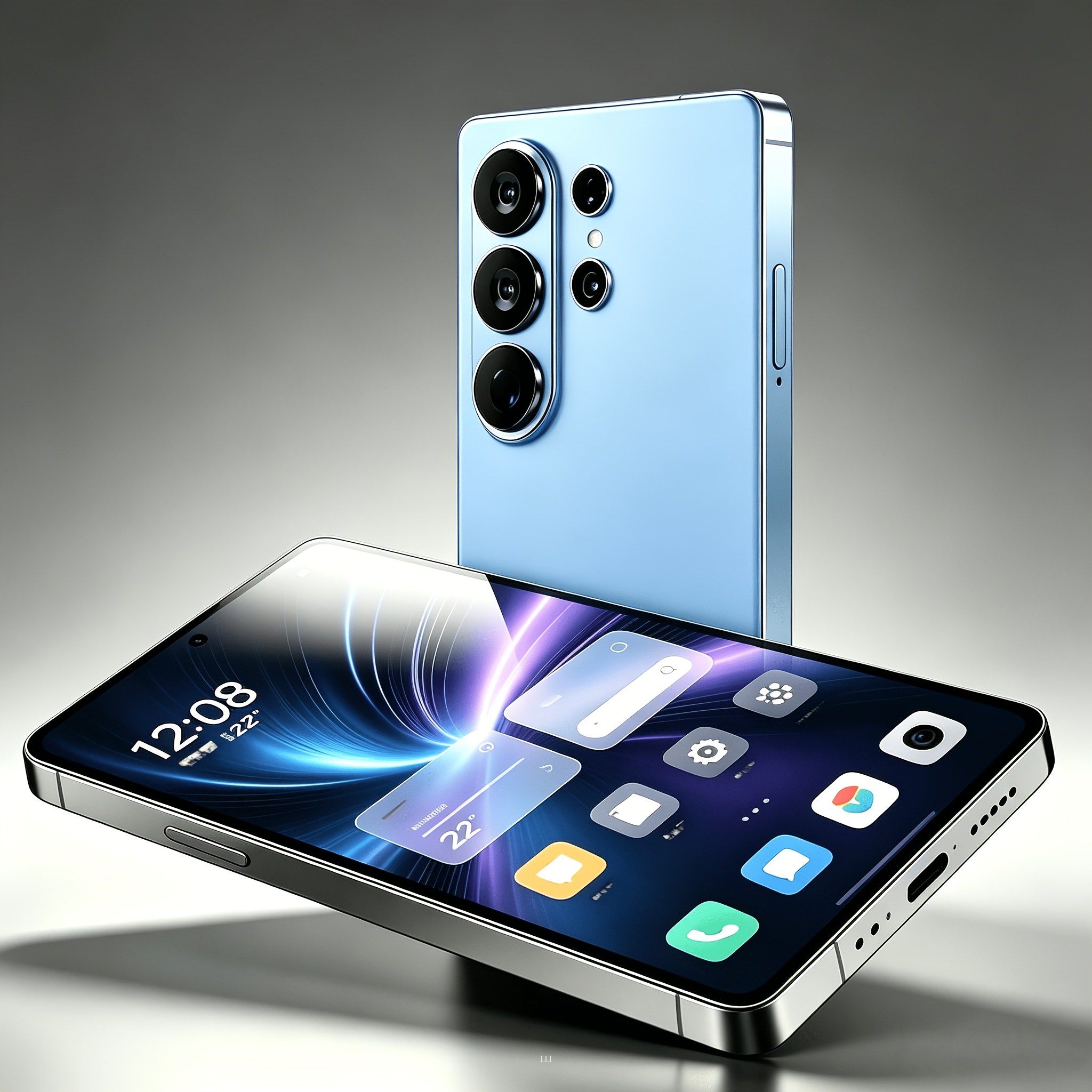 Smartphone OGGUS 5G débloqué écran 6,8 pouces HD 6GB RAM 64GB ROM caméra HD double SIM charge rapide accessoires inclus